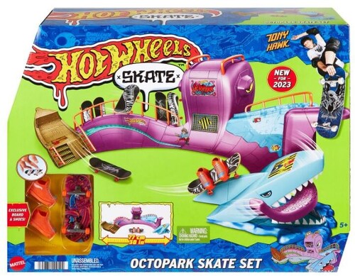 【フィギュアなど】HOT WHEELS SKATE / HOT WHEELS SKATE FINGERBOARD OCTOPUS SKATEPARK【F2023/6/1発売】