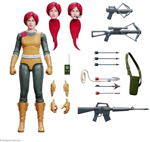 乐天商城 - 【新品】G.I. JOE ULTIMATES! WAVE 3 - SCARLETT【F2023/3/1発売】