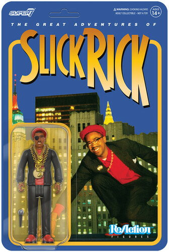 【フィギュアなど】SLICK RICK REACTION FIGURE - SLICK RICK Great Adventures【F2024/2/19発売】