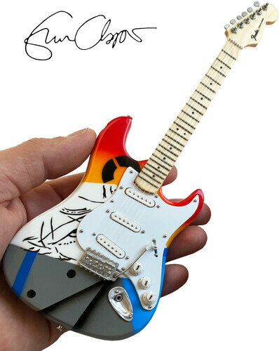 【新品】ERIC CLAPTON CRASH 1 Over The Rainbow Fender Strat Mini Guitar Replica Collectible (ミニチュアギター /エリック・クラプトン/ストラトキャスター)【F2024/10/31発売】