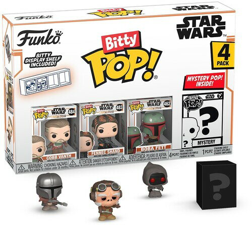 【新品】【ファンコ】FUNKO BITTY POP / BITTY POP STAR WARS MANDALORIAN MARSHAL 4 PACK【F2024/2/28発売】のサムネイル