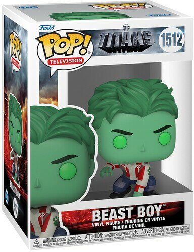 【新品】【ファンコ】FUNKO POP TELEVISION DC TITANS S1 BEAST BOY (VFIG)【F2024/6/30発売】【フィギ..