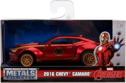 人偶 - 【新品】Jada Toys - 1:32 2016 Chevy Camaro SS (Iron Man Theme) (CLCB)【F2024/07/31発売】