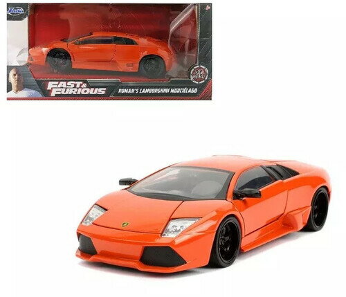 【新品】Jada Toys - 1:24 Fast and the Furious - Roman's Lamborghini Murcielago Lp640【F2024/07/31発売】(ワイルドスピード ランボルギーニ ミニカー )