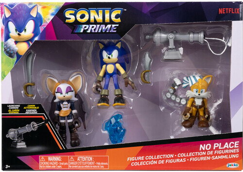 【フィギュアなど】JAKKS PACIFIC / SONIC PRIME 2-1/2IN AF WV2 MULTIPACK 3PC AST【F2023/11/29発売】