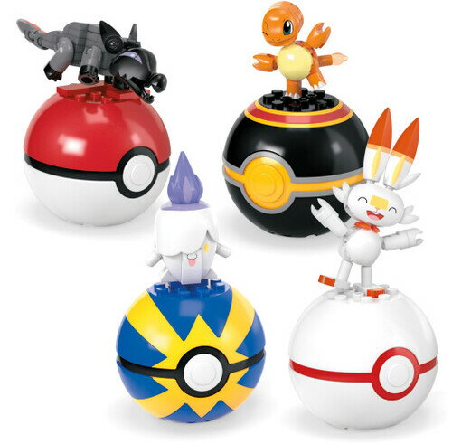 【新品】MEGA BLOKS POKEMON / MEGA BRANDS POKEMON FIRE TYPE TRAINER TEAM (BRIK)【F2024/05/30発売】