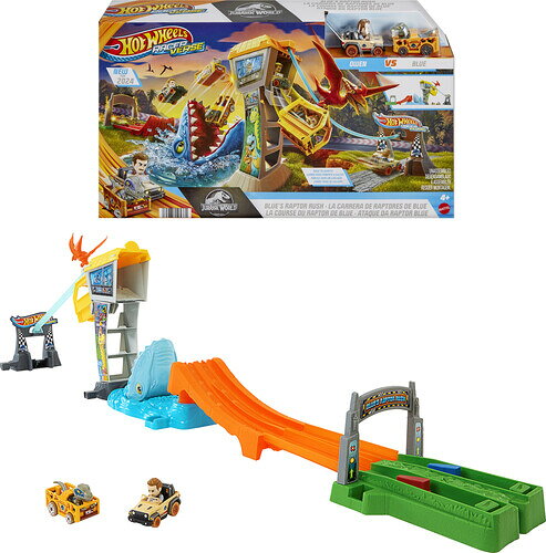 HOT WHEELS RACERVERSE / HOT WHEELS RACERVERSE BLUES RAPTOR RUSH TRACK SET