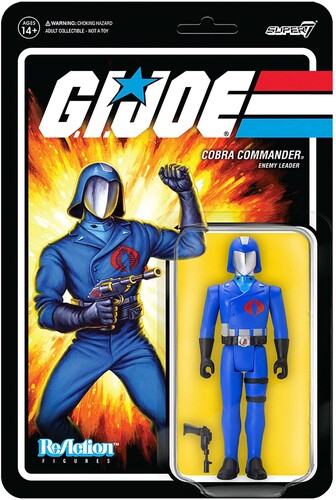 【新品】G.I. JOE REACTION FIGURES W1A - COBRA COMMANDER【F2021/10/1発売】