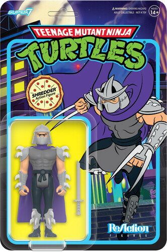 【フィギュアなど】TMNT REACTION WAVE 8 - SHREDDER (CARTOON) / TMNT REACTION WAVE 8 - SHREDDER (CARTOON) (AFIG)【F2023/11/1発売】Teenage Mutant Ninja Turtles