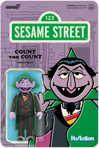 【フィギュアなど】SESAME STREET REACTION WAVE 1 - COUNT VON COUNT【F2023/11/1発売】