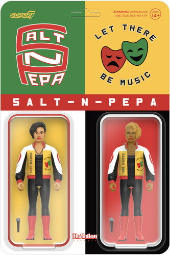 【新品】SALT-N-PEPA REACTION FIGURES - SALT-N-PEPA (2-PACK【F2024/5/1発売】