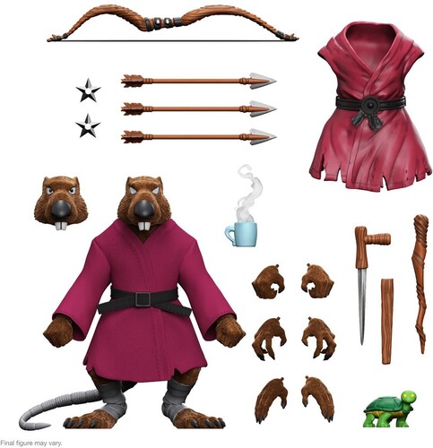 【新品】TMNT ULTIMATES! WAVE 9 - SPLINTER (FLOCKED) / TMNT ULTIMATES! WAVE 9 - SPLINTER (FLOCKED) (AFIG)【F2024/1/31発売】