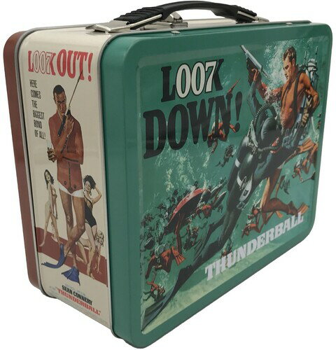【新品】JAMES BOND - THUNDERBALL TIN TOTE (TIN) (TOTE)【F2025/8/11発売】(ジェームズ・ボンド/007/サンダーボール作戦)
