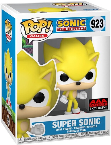 【新品】【ファンコ】SONIC THE HEDGEHOG SUPER SONIC POP! VINYL FIG AAA【F2025/3/30発売】