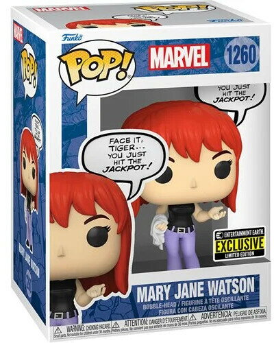【新品】【ファンコ】SPIDER-MAN MARY JANE WATSON POP! VINYL FIGURE - EE Exclusive【F2025/3/30発売】