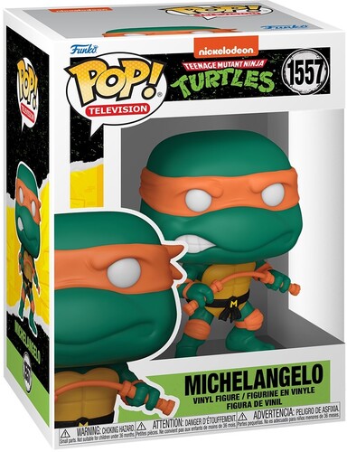 【新品】【ファンコ】FUNKO POP TELEVISION Teenage Mutant Ninja Turtles S4 MICHELANGELO (VFIG)【F2024/6/30発売】【フィギュアなど】