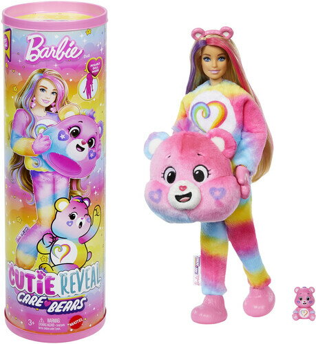 【新品】BARBIE CUTIE REVEAL X CARE BEARS S2 TOGETHERNESS(バービー×ケアベア/トゥギャザーネスベア)【F2025/6/15発売】