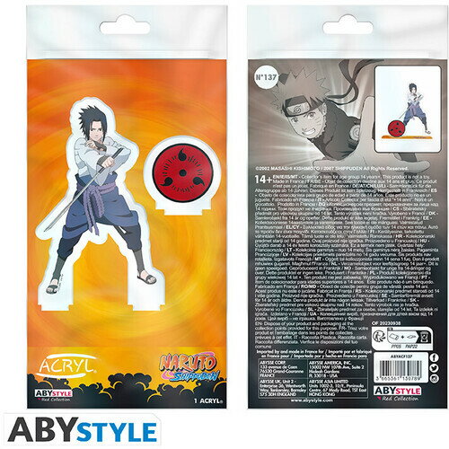 【新品】NARUTO SHIPPUDEN - ACRYL - SASUKE X2【F2025/11/12発売】(ナルト疾風伝 ...