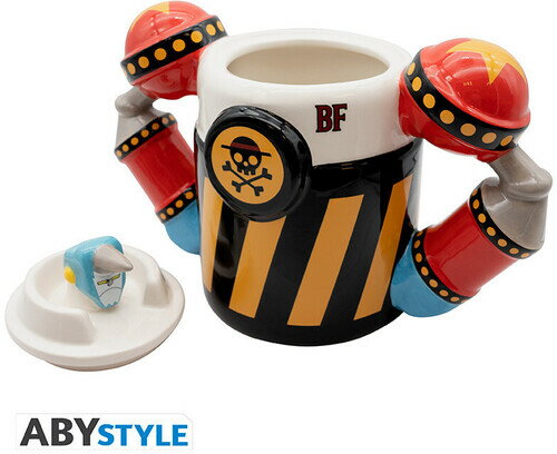 マグカップ【新品】ONE PIECE - MUG 3D - IRON PIRATE FRANKY SHOGUN X2【F2025/11/12発売】