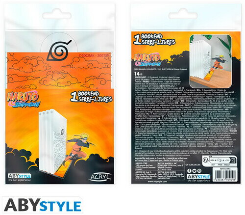 【新品】NARUTO SHIPPUDEN - ACRYL BOOKEND - NARUTO ATTACK【F2025/11/12発売】