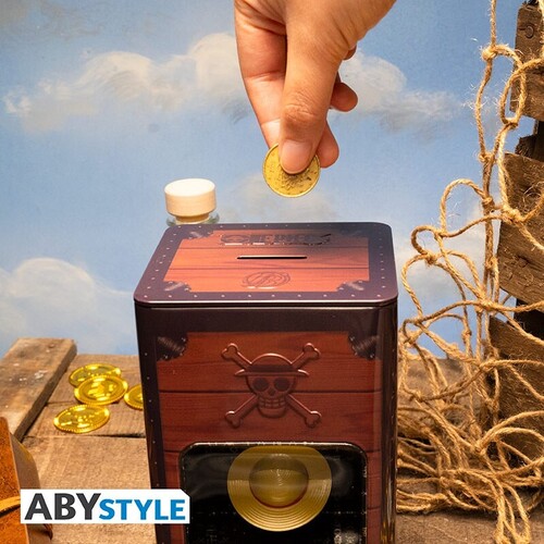 One Piece - ストローハット【新品】ONE PIECE - MONEY BANK - STRAWHAT (10.8cm W x 10.8cm D x 16.6cm H)【F2026/5/13発売】(貯金箱)