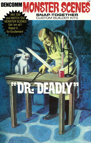 【新品】MONSTER SCENES DR. DEADLY 1/13 SCALE MODEL KIT【F2026/1/31発売】