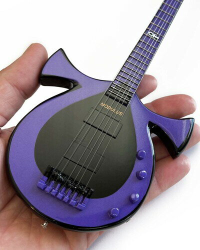 Axe Heaven Oteil Burbridge Signature Ankh Mini 6 String Bass Guitar Replica Collectible OB-924