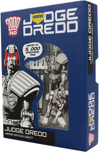 グッズ【新品】2000 AD JUDGE DREDD COMIC BOOK COVER INGOT【F2025/12/9発売】