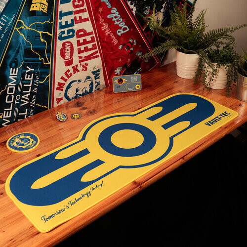 【新品】FALLOUT VAULT-TEC XL DESK PAD AND COASTER SET【F2025/11/28発売】(フォールアウト デスクパッド/コースター)