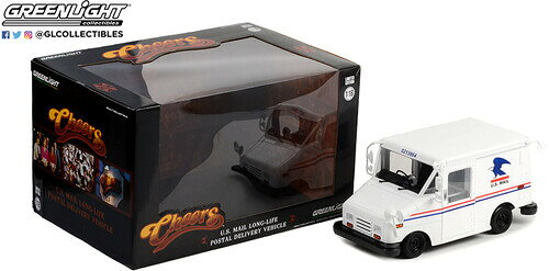 【新品】Cheers TV Series - Chiff Clavins US Mail Long-Life Postal Delivery Vehicle 1/18 Scale Die-Cast Car【F2025/11/18発売】