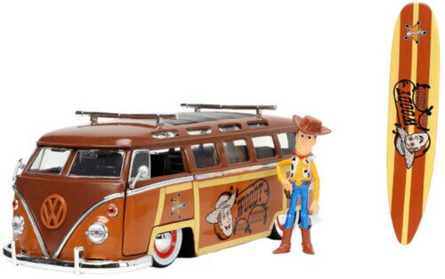 [신품]1:24 TOY STORY VW SURF BUS HWR W/ WOODY FIG (CLCB)[F2024/07/31 발매]