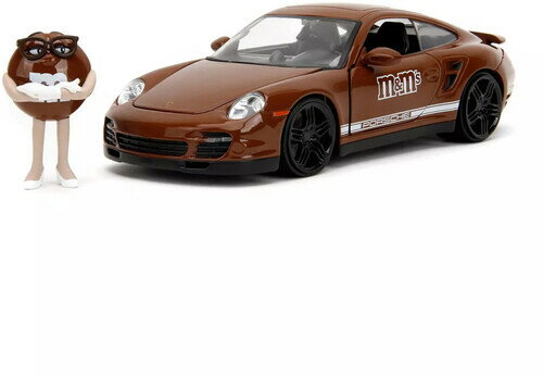 【新品】1:24 M&M'S PORSCHE 911 W/ BROWN FIG (CLCB) (FIG)【F2024/07/31発売】