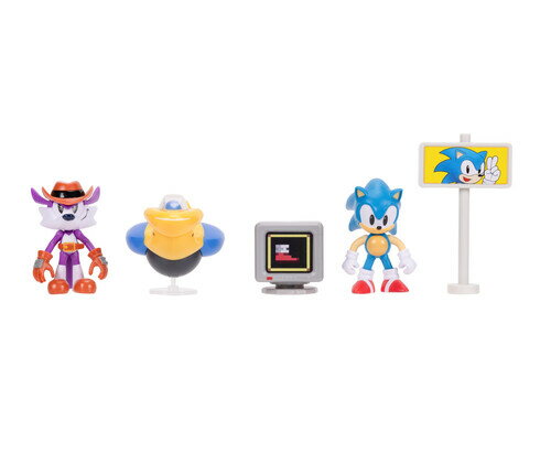 【新品】SONIC 2.5IN DIORAMA SONIC VS FANG PLAYSET (AFIG)【F2025/11/3発売】
