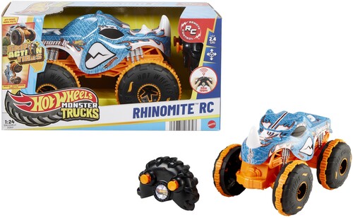 HOT WHEELS RC / HOT WHEELS MONSTER TRUCK RC 1 24 RHINOMITE (RC)