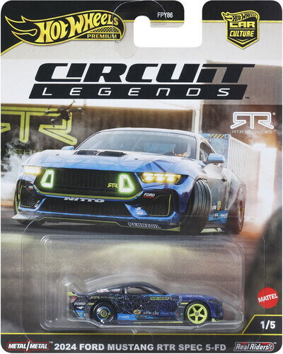 【新品】HOT WHEELS PREMIUM 2024 FORD MUSTANG RTR SPEC 5 FF【F2025/8/6発売】(ホットウィール / カ..