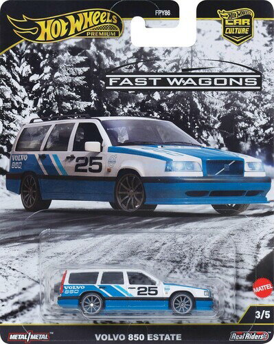 【新品】HOT WHEELS PREMIUM VOLVO 850 ESTATE (CLCB) (TCAR)【F2025/8/6発売】(ホットウィール / カー..