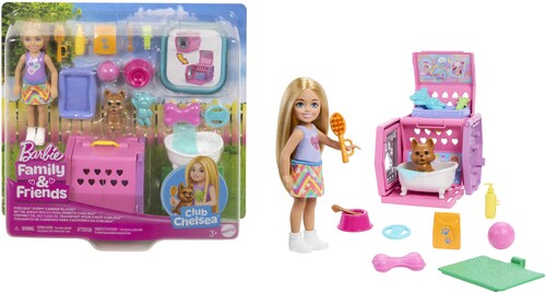 【新品】BARBIE CHELSEA PET PLAYSET BLONDE (PAPD)【F2025/9/5発売】