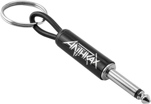 ANTHRAX LOGO GUITAR PLUG KEYCHAIN (KEY)(アンスラックス キーホルダー)