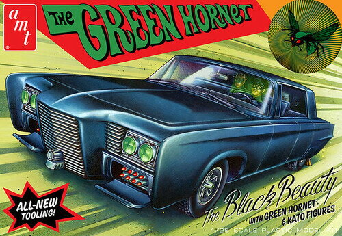 模型キット【新品】Green Hornet Black Beauty AMT Model Kit (グリーンホーネット ブラックビューティー)【F2026/1/31発売】