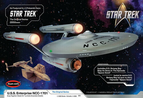 模型キット【新品】Star Trek: The Original Series U.S.S. Enterprise NCC1701 Polar Lights Model Kit (スター・トレック)【F2026/1/31発売】