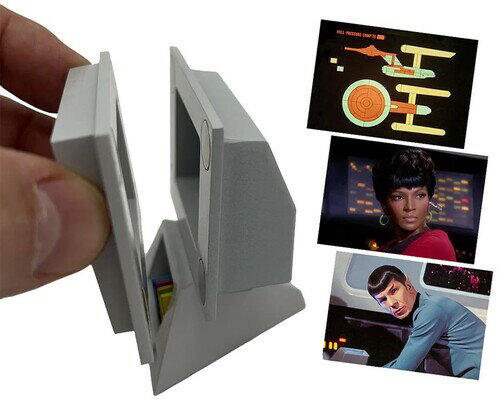 STAR TREK - DESKTOP VIEWER SCALED PROP REPLICA