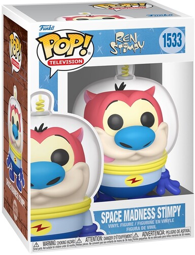 FUNKO POP NICKELODEON REWIND STIMPY SPACE SUIT