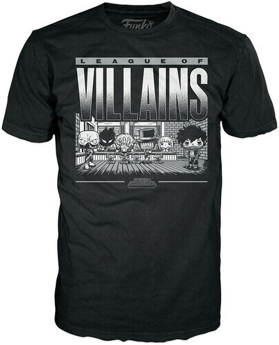 TシャツFUNKO BOXED TEE: / MY HERO ACADEMIA- VILLAINS GROUP-3XL (FS) (XXXL)