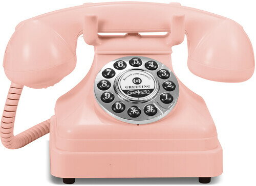 グッズGPO FLORENCE PUSH BTN AUDIO GUESTBOOK TELEPHONE PK