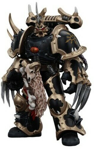 【新品】JOYTOY - Warhammer 40K - Chaos Space Marines - Black Legion: Chosen with Lightning Claws 1/18 Action Figure【F2026/3/20発売】