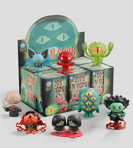KALEIDOS CREATIVE / ODDS N SODS BLIND BOX SERIES 1 WITH 6 PIECE PDQ