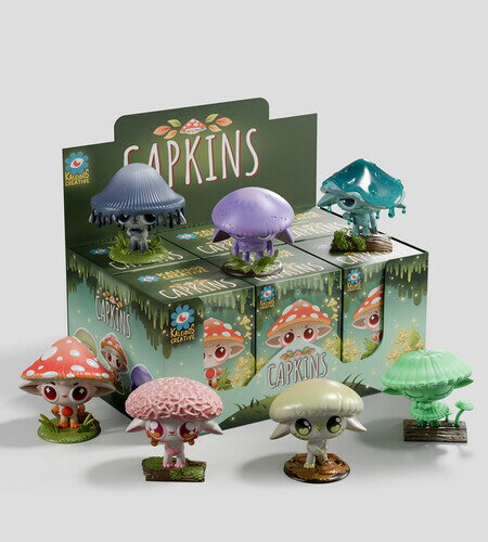 【新品】KALEIDOS CREATIVE / CAPKINS BLIND BOX SERIES 1 WITH 6 PIECE PDQ (CLCB)【F2026/1/30発売】