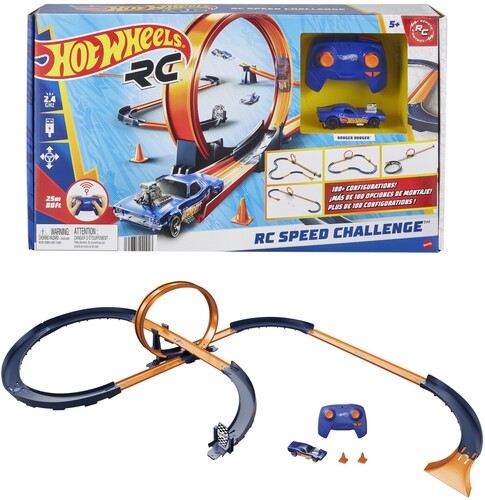 ミニカーHot Wheels RC Speed Challenge Track Set
