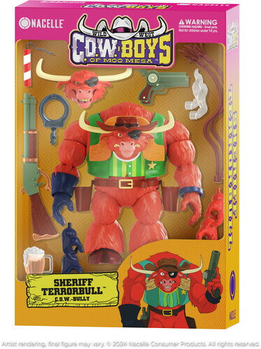 【新品】THE NACELLE COMPANY / WILD WEST COWBOYS OF MOO MESA - SHERIFF TERRORBULL【F2026/3/16発売】