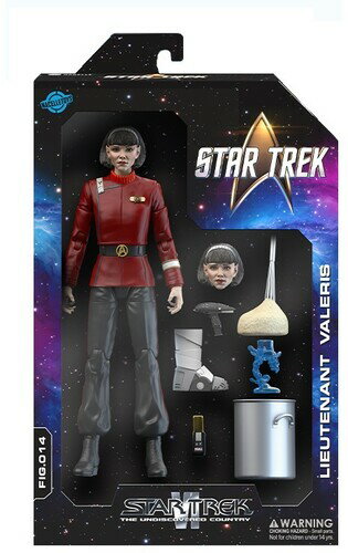 【新品】Nacelle - Star Trek VI: The Undiscovered Country - Lieutenant Valeris Action Figure (スタートレック/ ヴァルカン士官ヴァレリス大尉)【F2026/7/1発売】